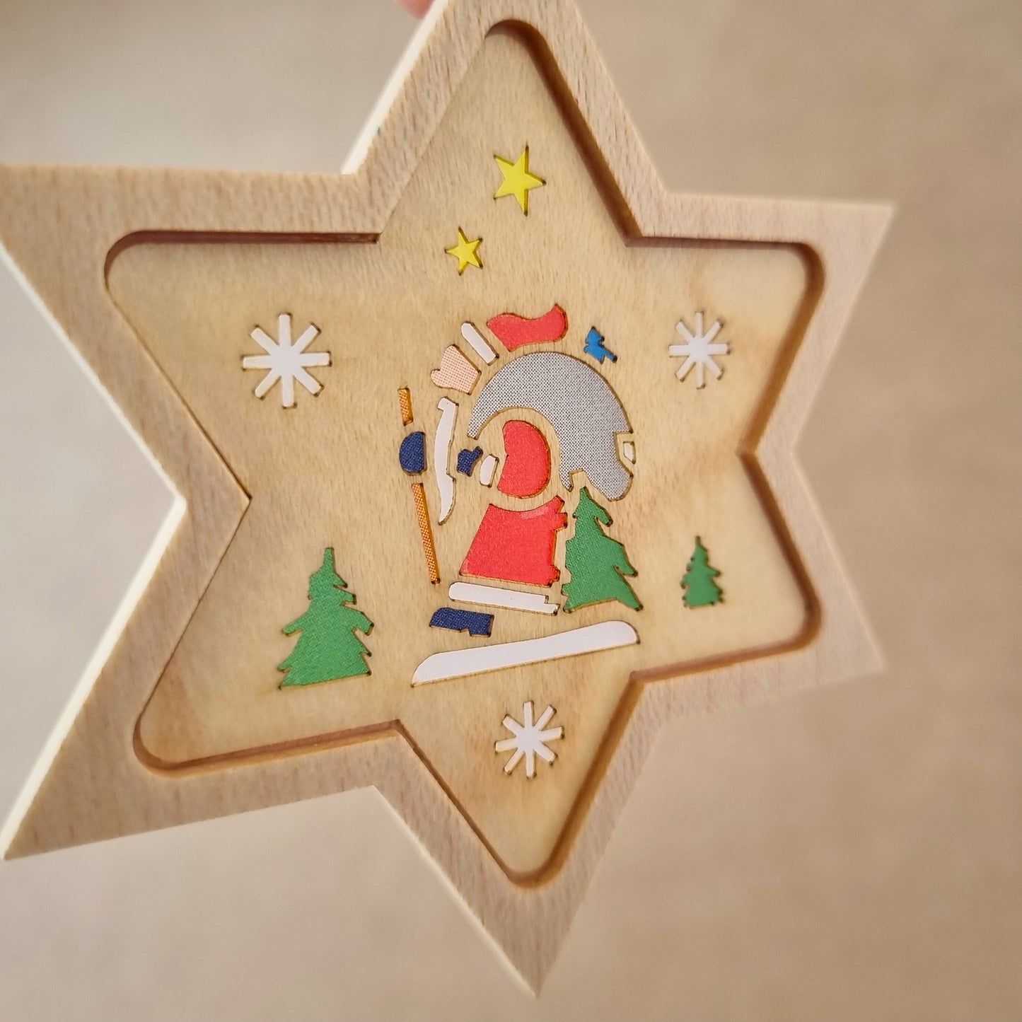 Star Diaphinbild decoration