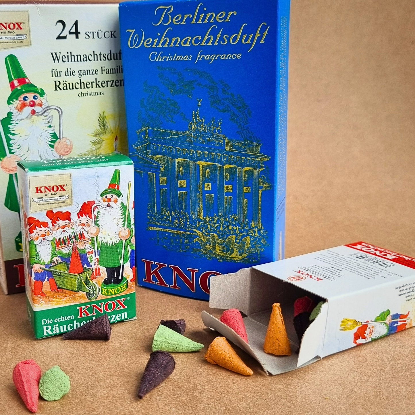 Knox incense cones Räucherkerzen