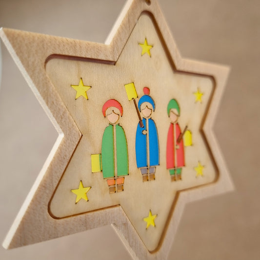 Star Diaphinbild decoration