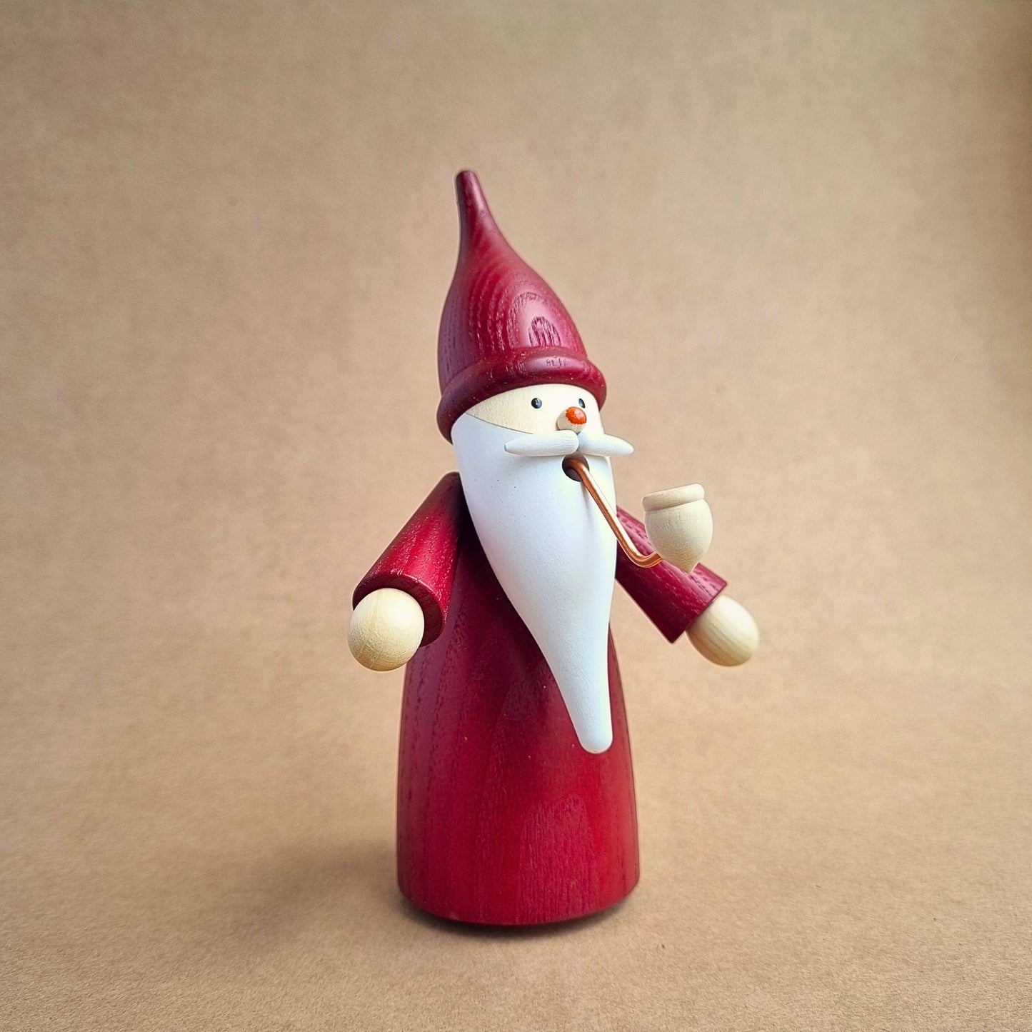 Red Santa Smoking Figure - Still Available in 'Christmas Market in a Box' set