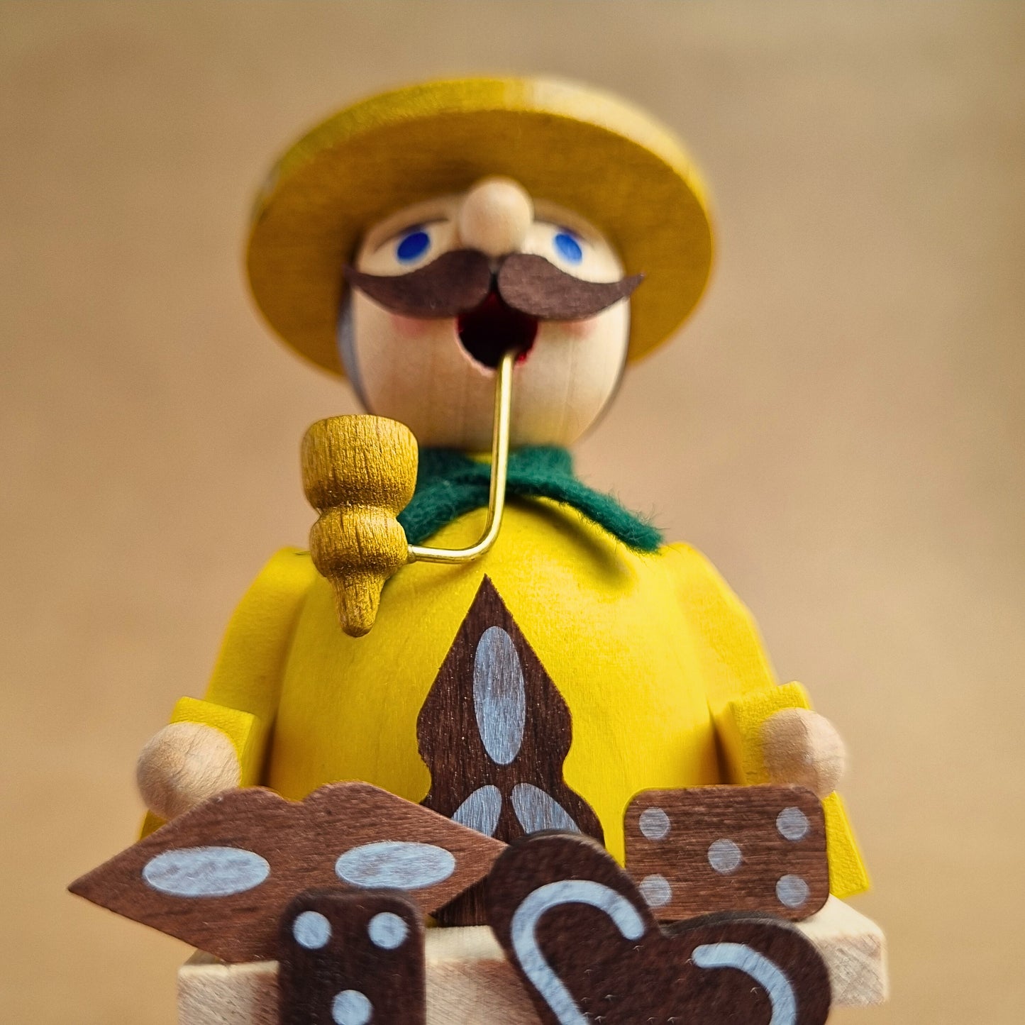 Smoking Figure Gingerbread Seller